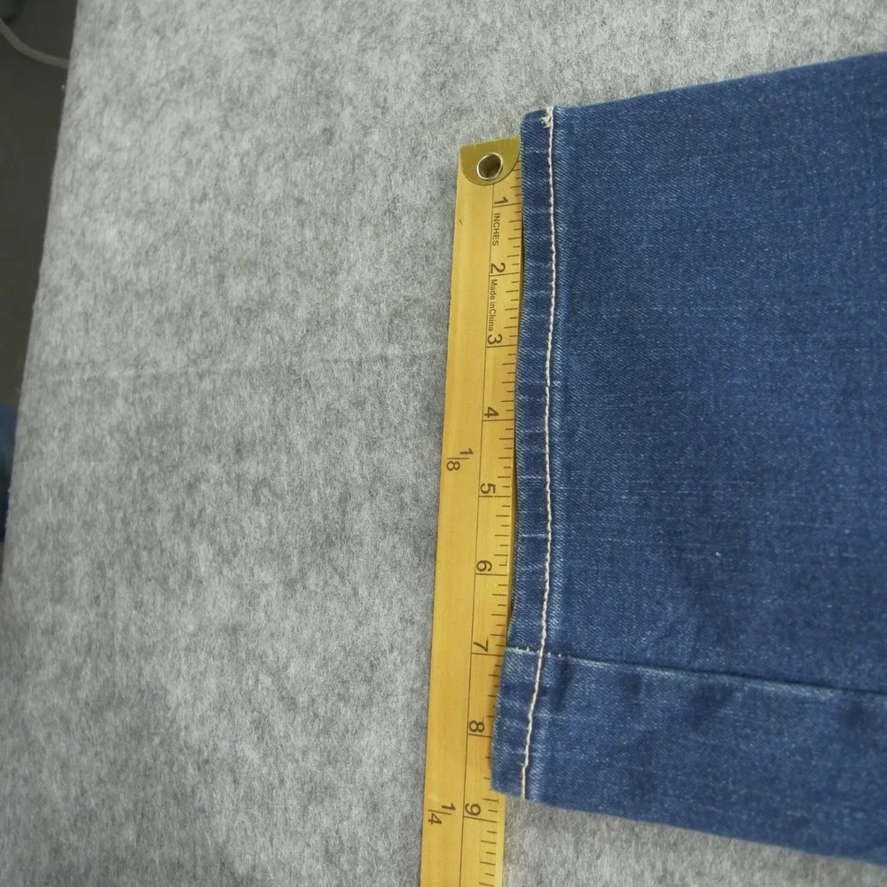 True Religion Jeans Mens 36 Blue Ricky Relax Slim Mid Rise Zip Fly